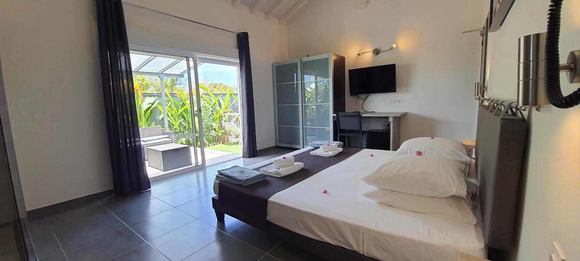 Villa Orchidee Vue Mer Piscine &Spa - V. Ciel&Mer サン・フランソワ エクステリア 写真