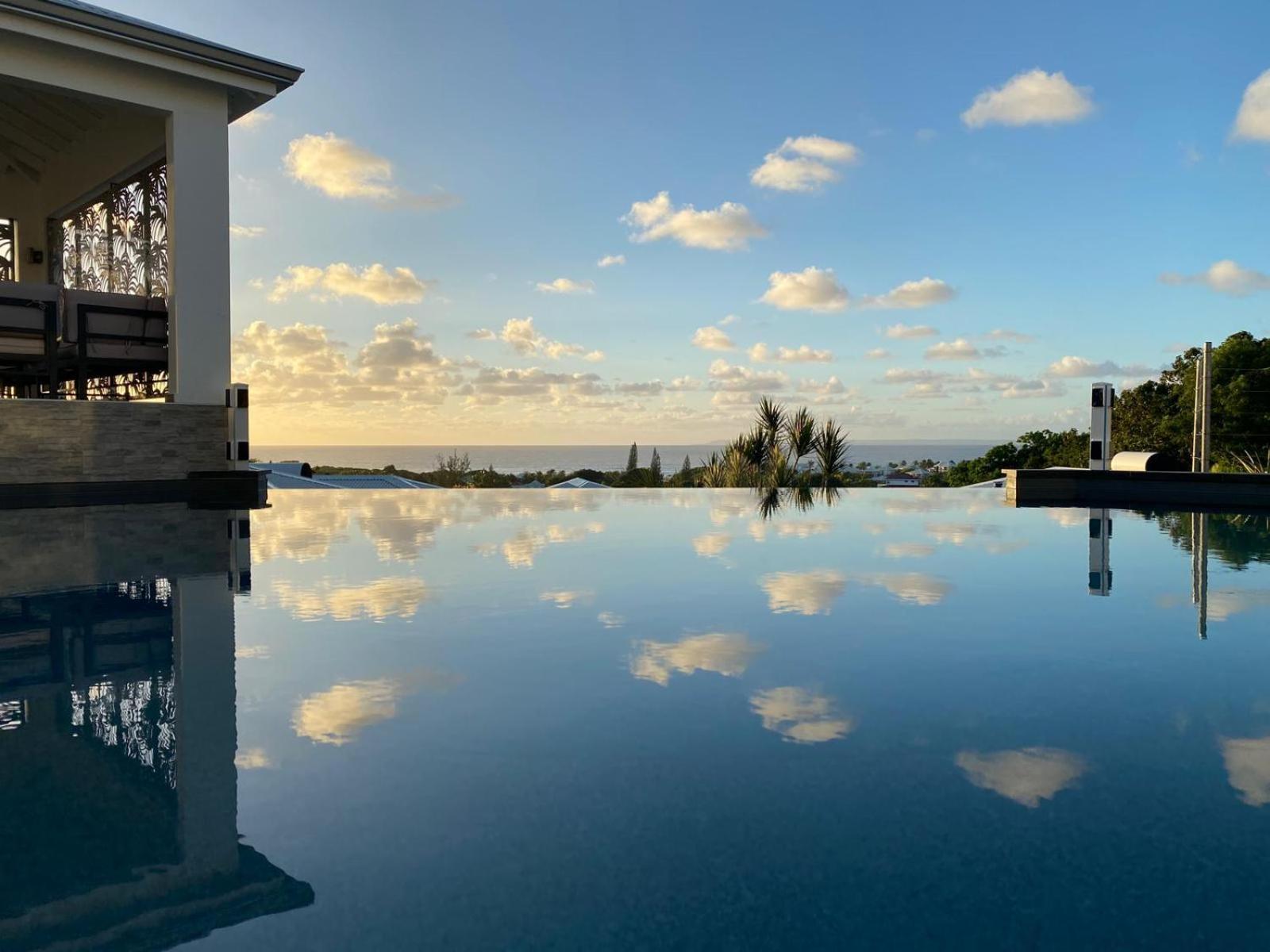 Villa Orchidee Vue Mer Piscine &Spa - V. Ciel&Mer サン・フランソワ エクステリア 写真