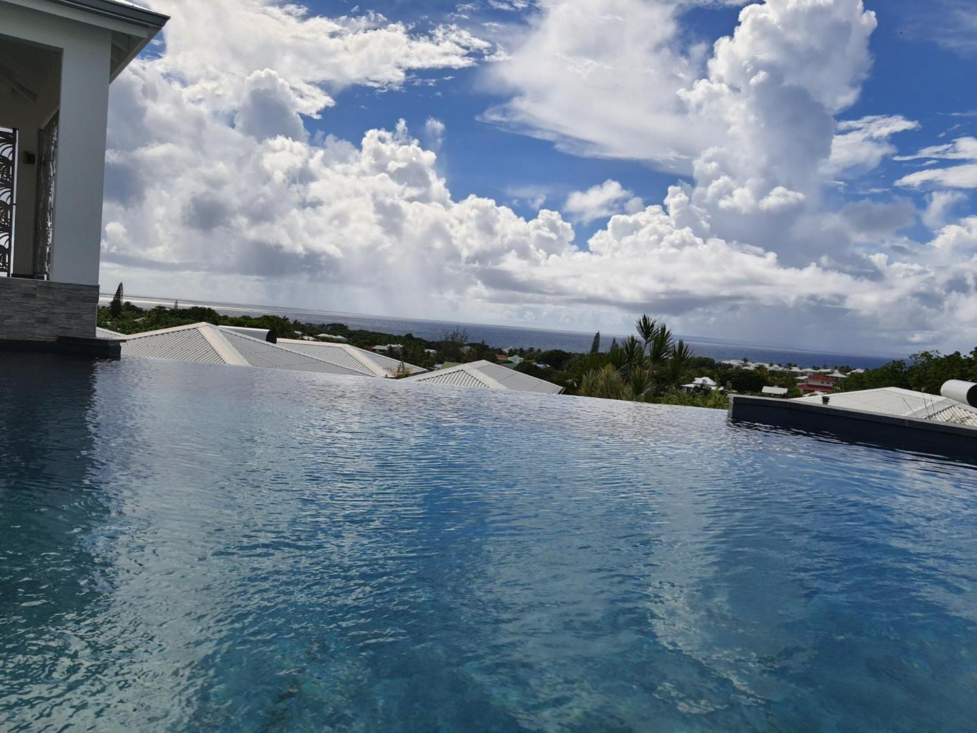 Villa Orchidee Vue Mer Piscine &Spa - V. Ciel&Mer サン・フランソワ エクステリア 写真